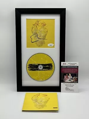 Ed Sheeran Subtract CD  Hand Signed JSA Authenticated Autograph W/ COA + Frame • $99.99