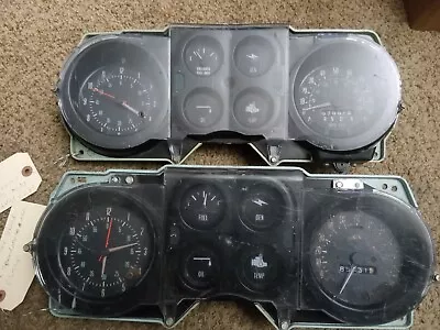 TWO 1977 Pontiac Grand Prix Speedometer Console/instrument Cluster  • $50