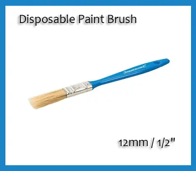 Disposable Paint Brushes Choice Of 6 Sizes Of Disposable Paint Brush Silverline • £66.08
