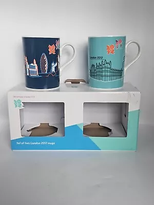 London 2012 Set Of 2 Mugs - Official Product Of London 2012 - Royal Doulton • £18