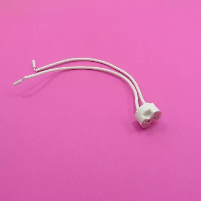 Lamp Holder Ceramic Base MR16 Halogen LED Bulb Socket Cable Down Light G5.3 MR11 • £2.59