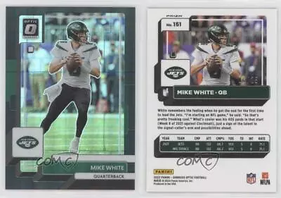 2022 Panini Donruss Optic Black Pandora Prizm /25 Mike White #151 • $12.04