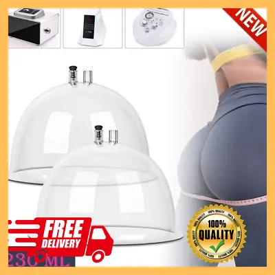 2PCS 230ML Extra-Large Buttocks Cup Vacuum Therapy Breast Enhancement Machine • $40.99