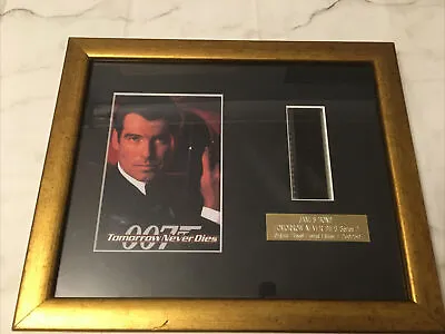 £5.99 • Buy James Bond 007 Tomorrow Never Dies Original Filmcell Frame Certificate Authentic