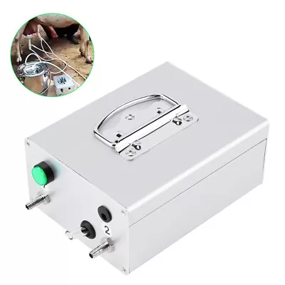 US Plug Aluminum Alloy Pulsation Electric Milking Machine Vacuum Pump For • $69.83