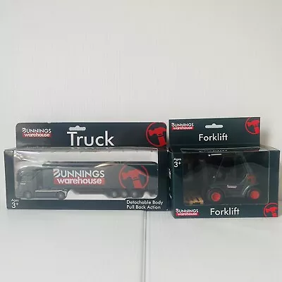 Bunnings Warehouse  Bundle With Truck And Forklift Toys New And Unopened • $30.99