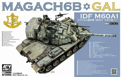 AFV Club 1/35 IDF M60A1 Magach 6B GAL 35S92 • $65.79