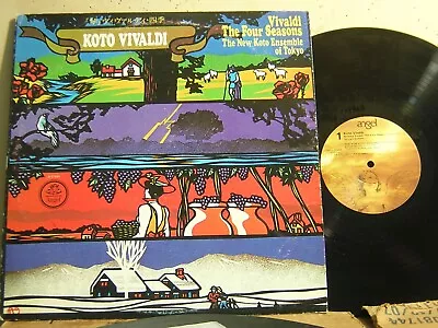 Angel S-37450 Koto Ensemble Of Tokyo Vivaldi Four Seasons Quad 1977 NM • $5.99