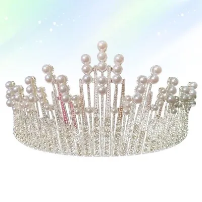 Birthday Cake Decoration Princess Bride Headpieces For Wedding Elegant • £11.88