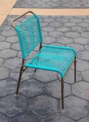 Vintage Mid Century Modern Patio Ames Aire Chair Brown Jordan • $350