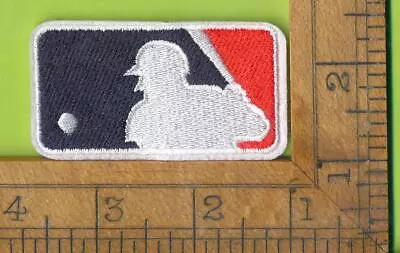 MLB Logo Embroidered Iron On Baseball Patch 1-1/4  X 2-1/2  • $6