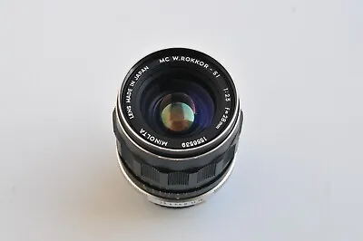 Minolta MC Rokkor-SI 28mm F/2.5 Wide Angle Lens • $129.75