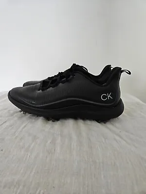 Calvin Klein Golf Brooklyn Spiked Golf Shoes Mens UK 8 (Eur 42) • £32.99