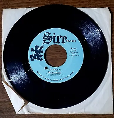 THE MIXTURES WHO LOVES YA PUSHBIKE SONG 45 Vinyl 1960s Sound Pop Hippies • $4.95