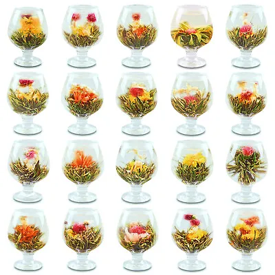 $12.47 • Buy Lot Of 20 Kinds Handmade Blooming Flower Tea Beautiful Herbal Balls Wedding Gift