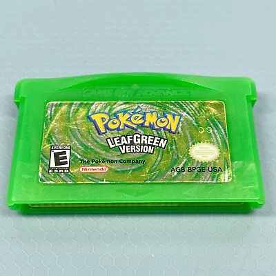 Pokemon LeafGreen Version GameBoy Advance GBA PREOWNED CART ONLY TESTED • $139.99