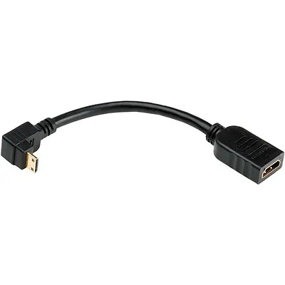 $11.29 • Buy Pearstone 5   Right Angle HDMI Mini Male To HDMI (Type A) Female Adapter Cable