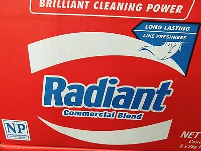 Radiant Laundry Powder Commercial Blend 12kg - Free Post (major Capitals Only) • $72.99