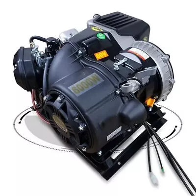 6KW Dual Cooling Electric Vehicle Range Extender 48/60/72V Car Generator Silent  • $446.90