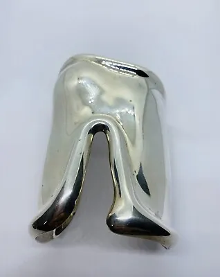 Tiffany & Co. Elsa Peretti Sterling Silver Large Bone Cuff For Left Wrist • $3575