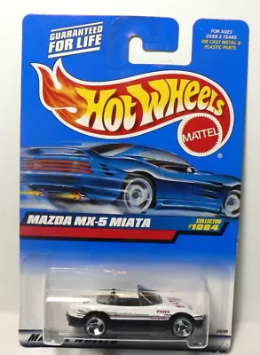 HOT WHEELS VINTAGE 1999  MAZDA MK-5 MIATA   PANG RACING COLLECTORr 1084 • $3.50