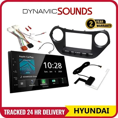 Hyundai I10 (2013-2019) Kenwood DAB+ Android Auto CarPlay Stereo Upgrade Kit • £409.99