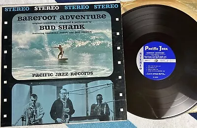 Bud Shank Barefoot Adventure PACIFIC JAZZ RECORDS 4008 TRANSLUCENT RED ! Stereo • $59.99
