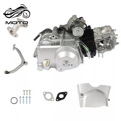 125cc 4 Stroke ATV Engine Motor 3-Speed Semi Auto W/Reverse Electric Start US • $178.90