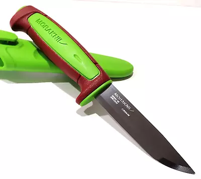 Mora Sweden Morakniv Military Red/green Basic 511 Carbon Steel Tactical Knife • $16.95