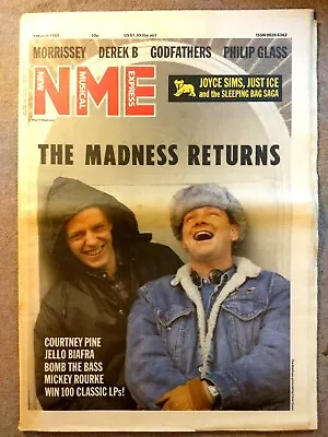 NME Music Magazine 5th March 1988MadnessMorrisseyDerek B • £6.50
