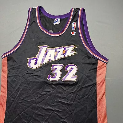 Vintage Utah Jazz Jersey Shirt Mens XL 48 90's Karl Malone 32 NBA Basketball • $24