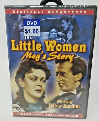 Little Women Megs Story DVD Novel Based Film New Sealed Starring Mary Sinclair • $5.90