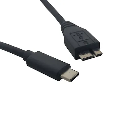 3.1 Type C Male To USB 3.0 Micro B Male Plug Data Sync Connector Cable Cord 1M • $6.27