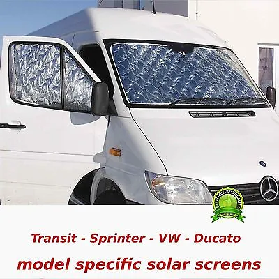 Solar Insulation Screen Sun Shade Merc SPRINTER 2006 -18  RV Thermalscreen NEW • $195.69