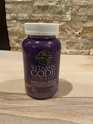 Vitamin Code Gummies Prenatal Multi With Iron & Folate Cherry Lemonade 90 NEW • $16.99