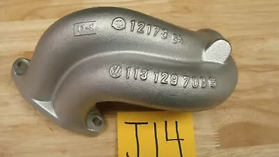 $34.99 • Buy Volkswagen Bug Beetle Dual Port Intake Manifold End J14 Casting 113 129 709 G