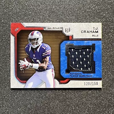 2012 Topps Strata T.J. GRAHAM #RR-TG Rookie JERSEY PATCH 129/150 - NFL BILLS • $3.25