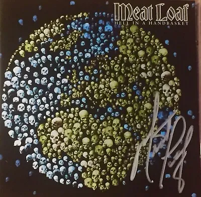 Meatloaf-hell In A Handbasket  Signed Cd -coa & Proof Of Authenticity • £105