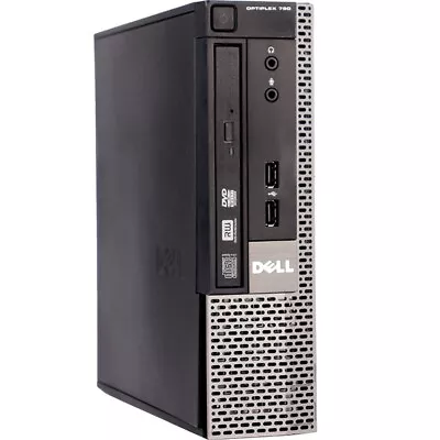 Dell Desktop I5 Computer USFF 8GB RAM 250GB HDD Windows 10 PC Wi-Fi DVD/RW • $89.33