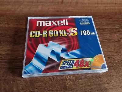 Maxell CD-R 80 XL - S RECORDABLE CD-R CD New And Sealed  • £3.49