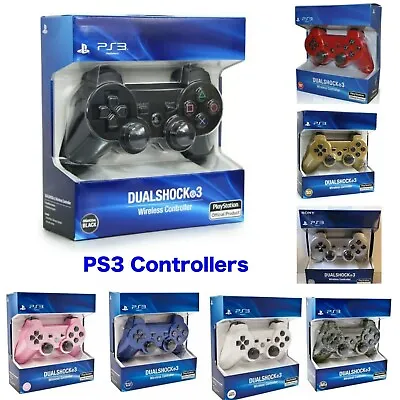 £14.39 • Buy PS3 Controller PlayStation 3 DualShock 3 Wireless SixAxis Controller GamePad