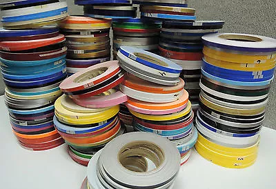 1/4 INCH X 30 Ft Roll Vinyl Pinstriping Vinyl Striping Tape 25 Colors Available • $14