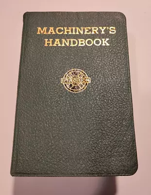 Machinery's Handbook 11th. Edition 1943Oberg & Jones Industrial Press • $32