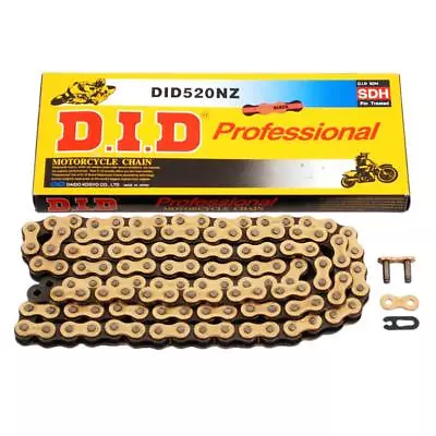 D.I.D. 520 NZ Super Non O-Ring Series Chain 120 Links 520NZ-120 • $90.34