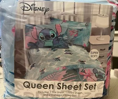 Disney's Lilo And Stitch Queen Sheet Sets - 4 Pieces • $80