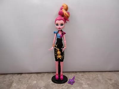 Monster High Gigi Grant 13 Wishes Doll Lamp Pet Scorpion NO STAND • $60