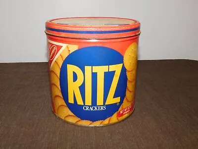 Vintage Kitchen 1982  6  High Ritz Crackers Tin *empty* • $34.99