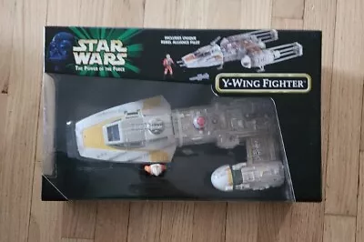 Star Wars Y-wing Fighter The Power Of The Force Potf2 Rebel Pilot Mint Box New • $129.99