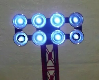 Cool White LED Lamp Replacement Kit For Lionel 8-lamp Floodlight Tower • $8.99