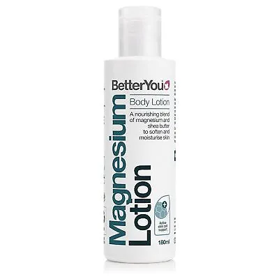 Magnesium Body Lotion 180ml BetterYou - Vegan Vegetarian • £16.99